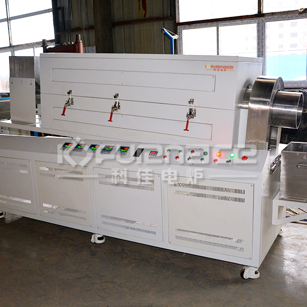 rotary tilting tube furnace