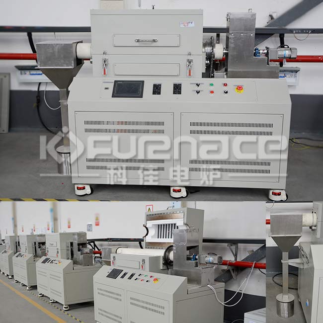 Continuous calcination furnace