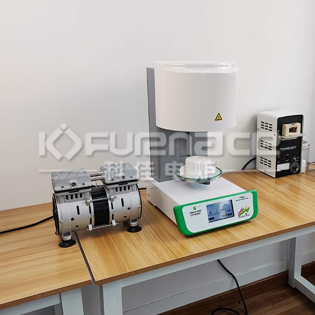 Стоматологическая вакуумная печь для фарфора KJ-D1200-DP