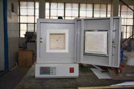 laboratory type muffle furnace